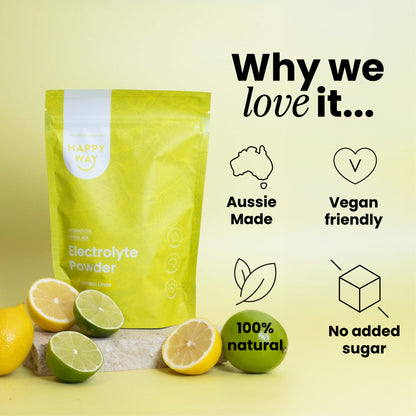 Lemon Lime Electrolytes Powder 300g