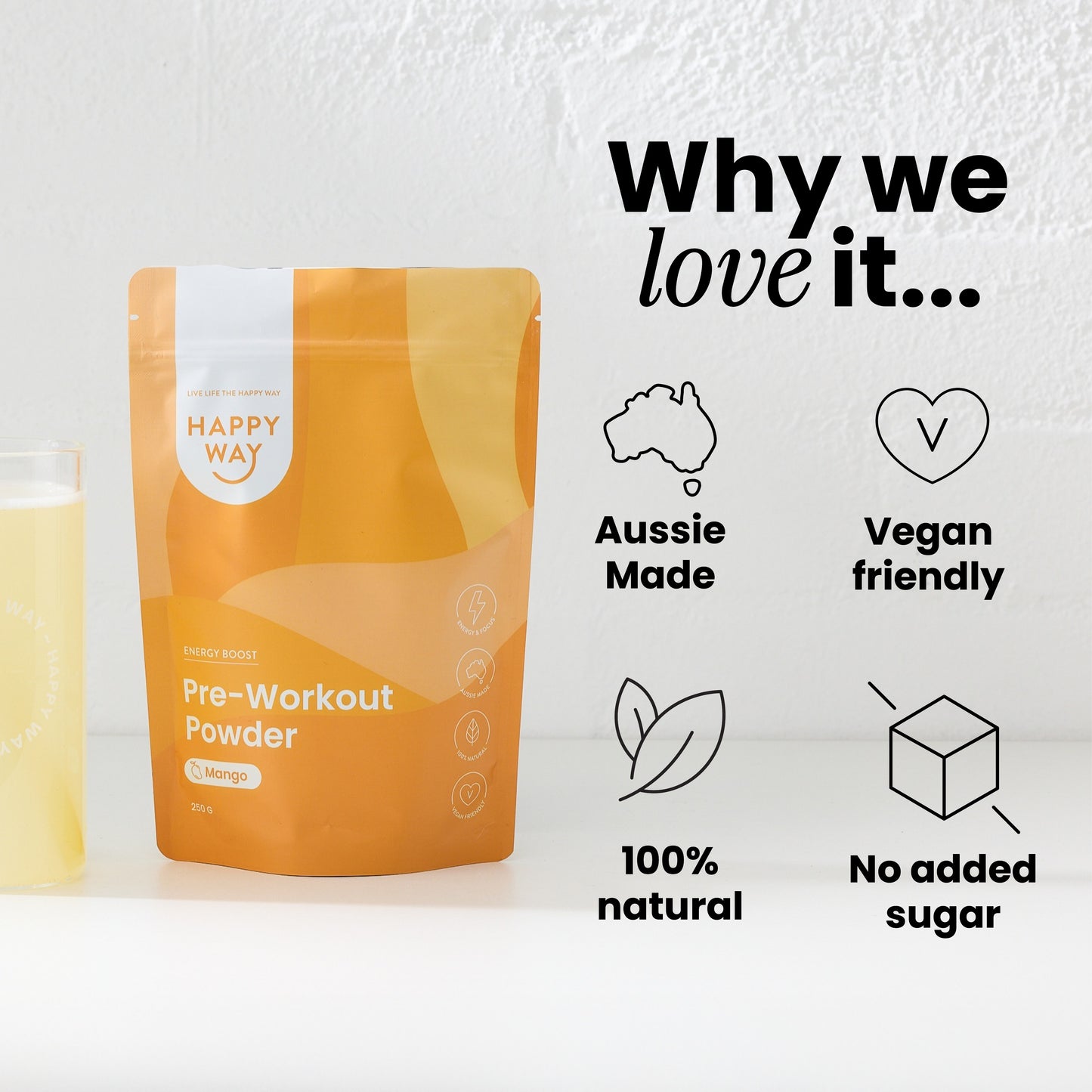 Mango Pre-workout 250g
