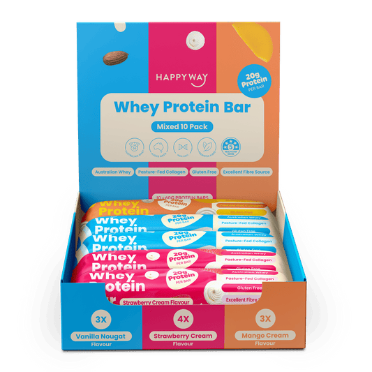 Whey Protein Bar Mixed Box – 10 x 60g Bars