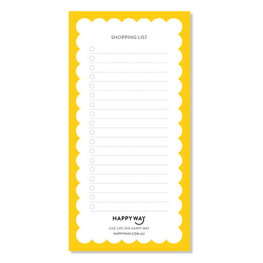 Magnetic Shopping List