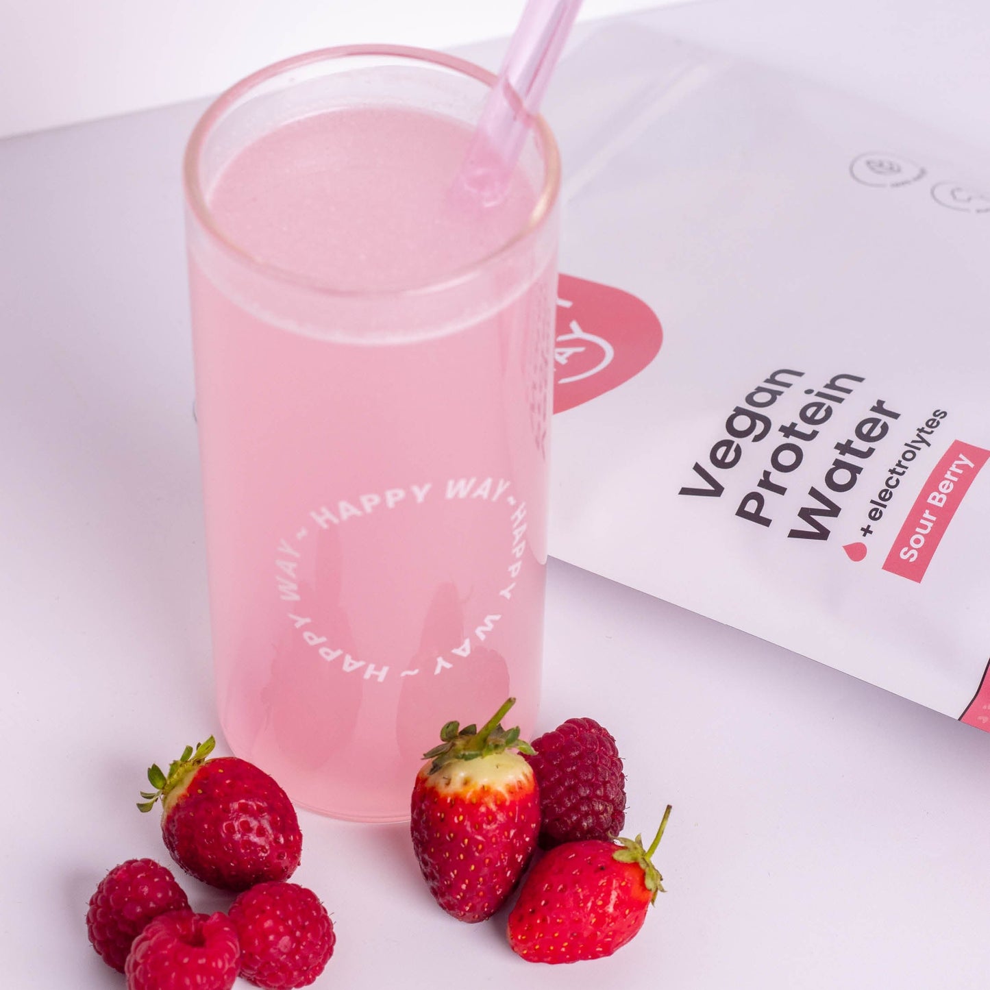 Sour Berry Vegan Protein Water Powder 420g