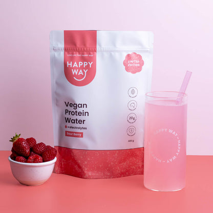 Sour Berry Vegan Protein Water Powder 420g