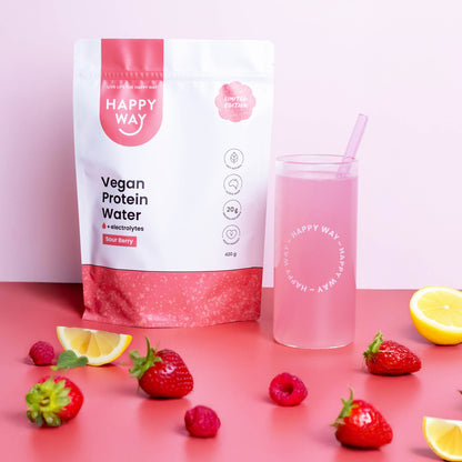 Sour Berry Vegan Protein Water Powder 420g