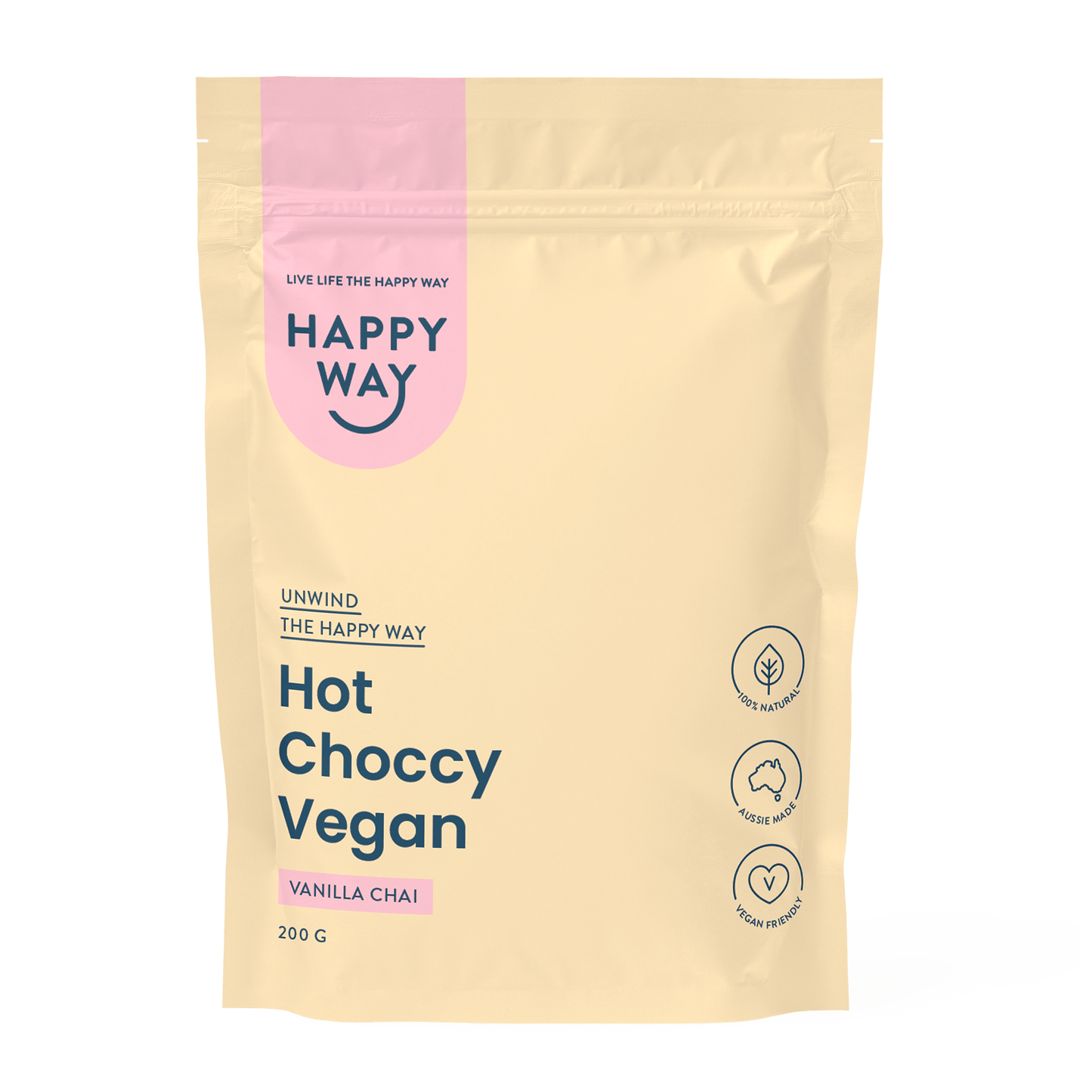 Vanilla Chai Hot Choccy Vegan 200g