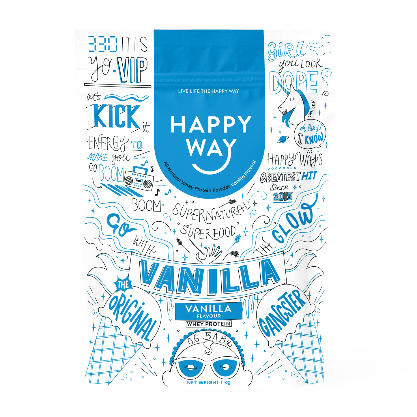 Vanilla Whey Protein Powder