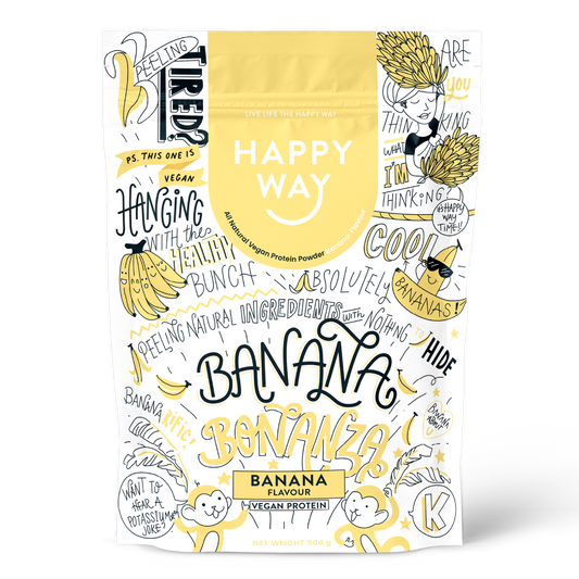 Banana Bonanza Vegan Protein Powder 500g