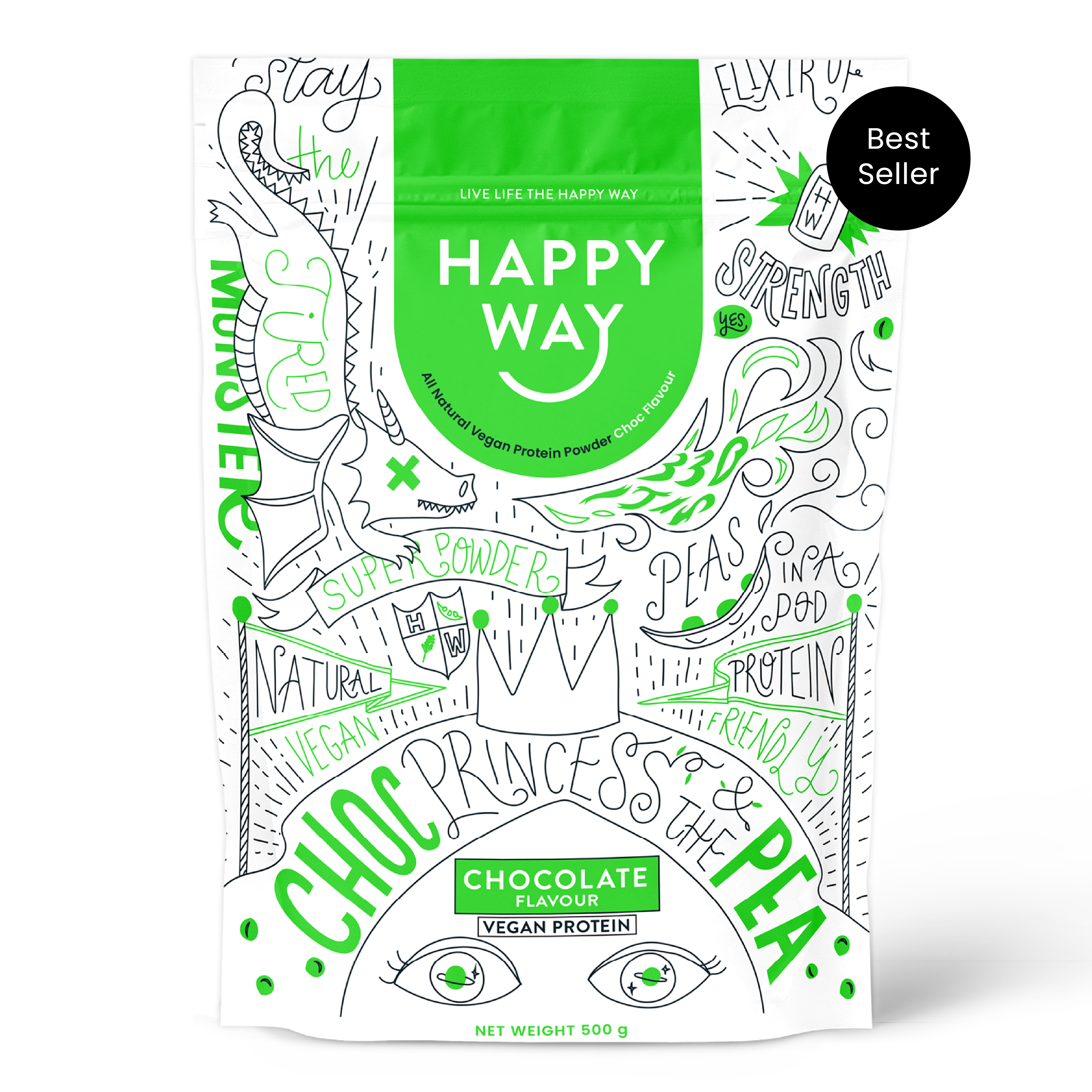 Beautiful view of Vegan Eye Healthy Protein Powder Supplements