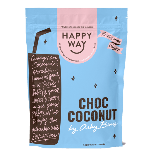 Ashy Bines Choc Coconut Vegan Protein Powder 500g