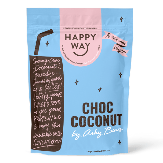 Ashy Bines Choc Coconut Vegan Protein Powder 500g