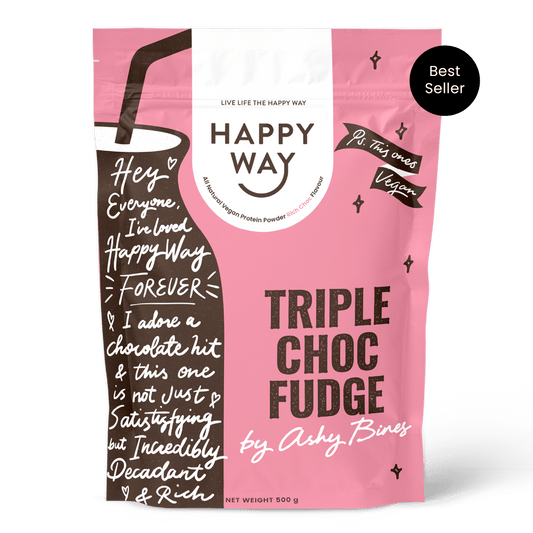 Ashy Bines Triple Choc Fudge Vegan Protein Powder 500g
