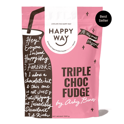 Ashy Bines Triple Choc Fudge Vegan Protein Powder 500g