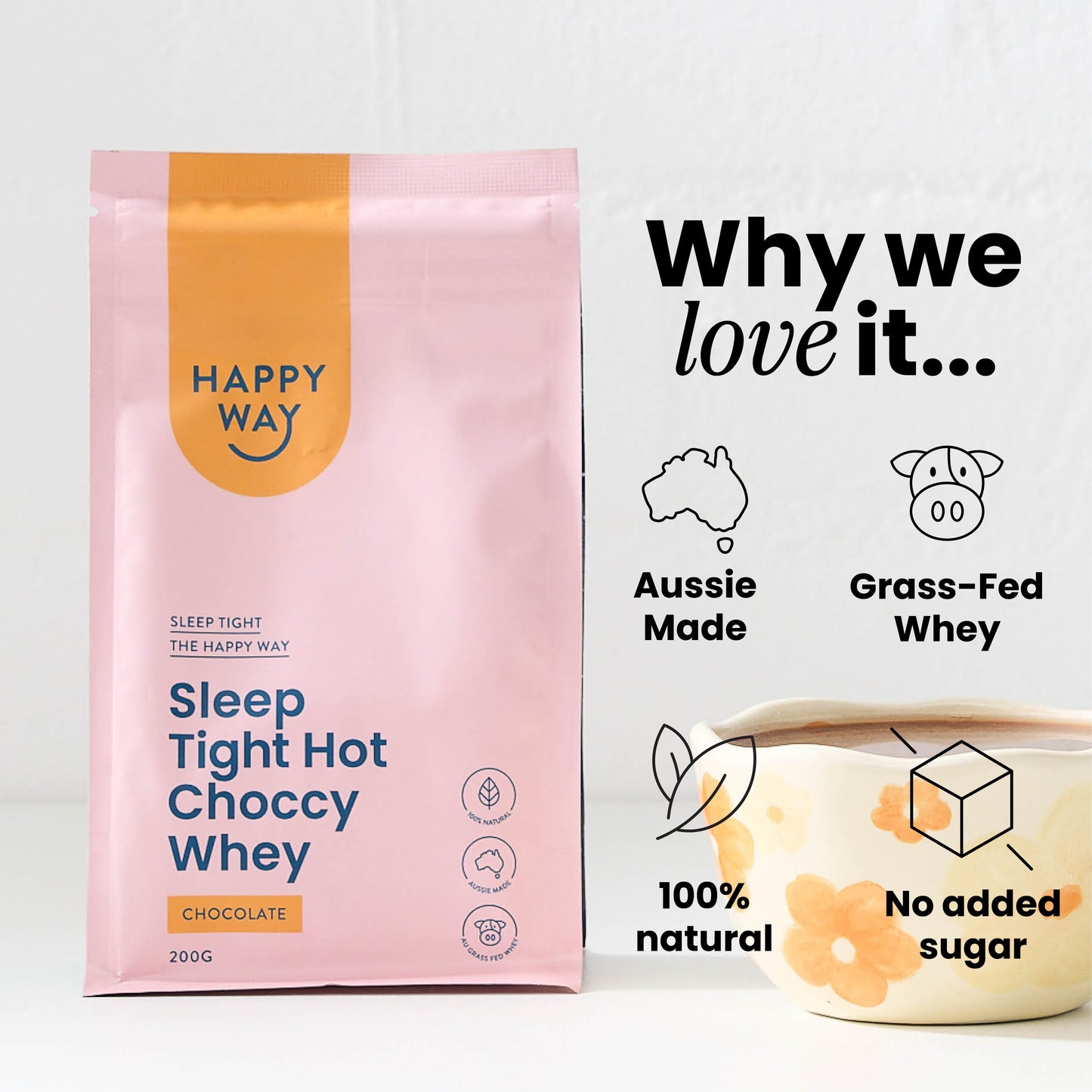 Sleep Tight Hot Choccy Dairy 200g