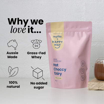 Vanilla Chai Hot Choccy Dairy 200g