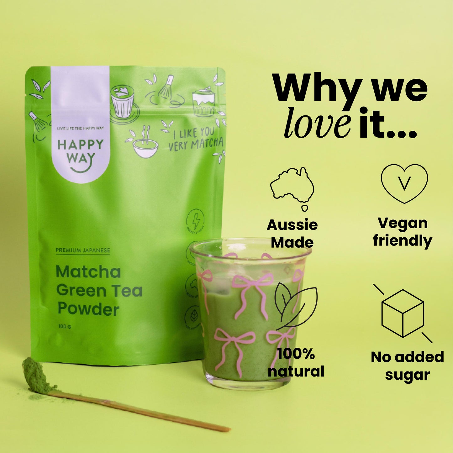 Matcha Green Tea Powder 100g