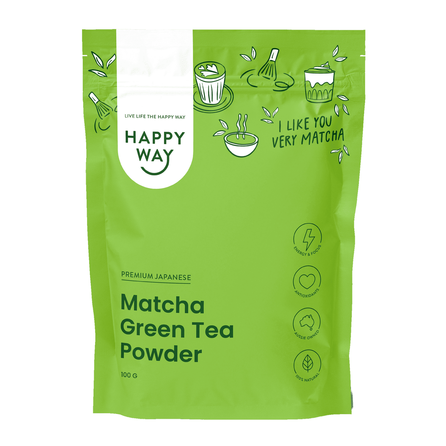 Matcha Green Tea Powder 100g