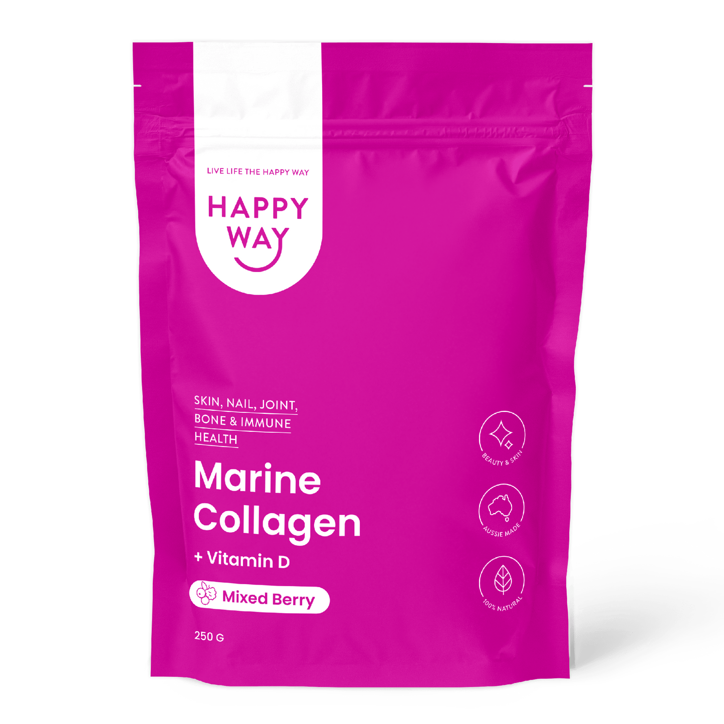 Mixed Berry Marine Collagen Powder 250g