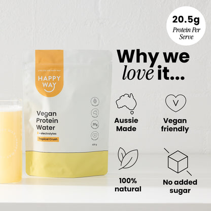 Tropical Crush Vegan Protein Water Powder 420g
