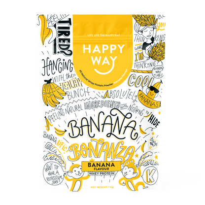 Banana Bonanza Whey Protein Powder 500g
