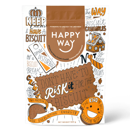 Caramel Biscuit Whey Protein Powder 500g