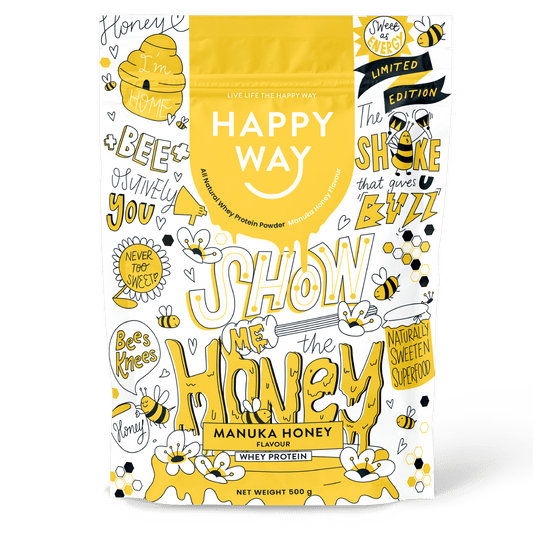 Manuka Honey Whey Protein Powder 500g