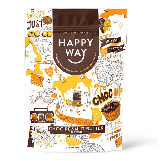Choc Peanut Butter Whey Protein Powder 500g