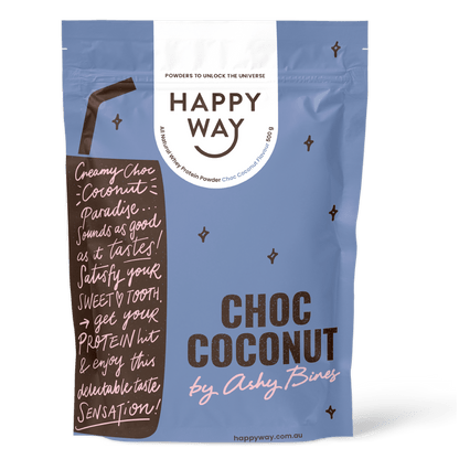 Ashy Bines Choc Coconut Whey Protein Powder 500g