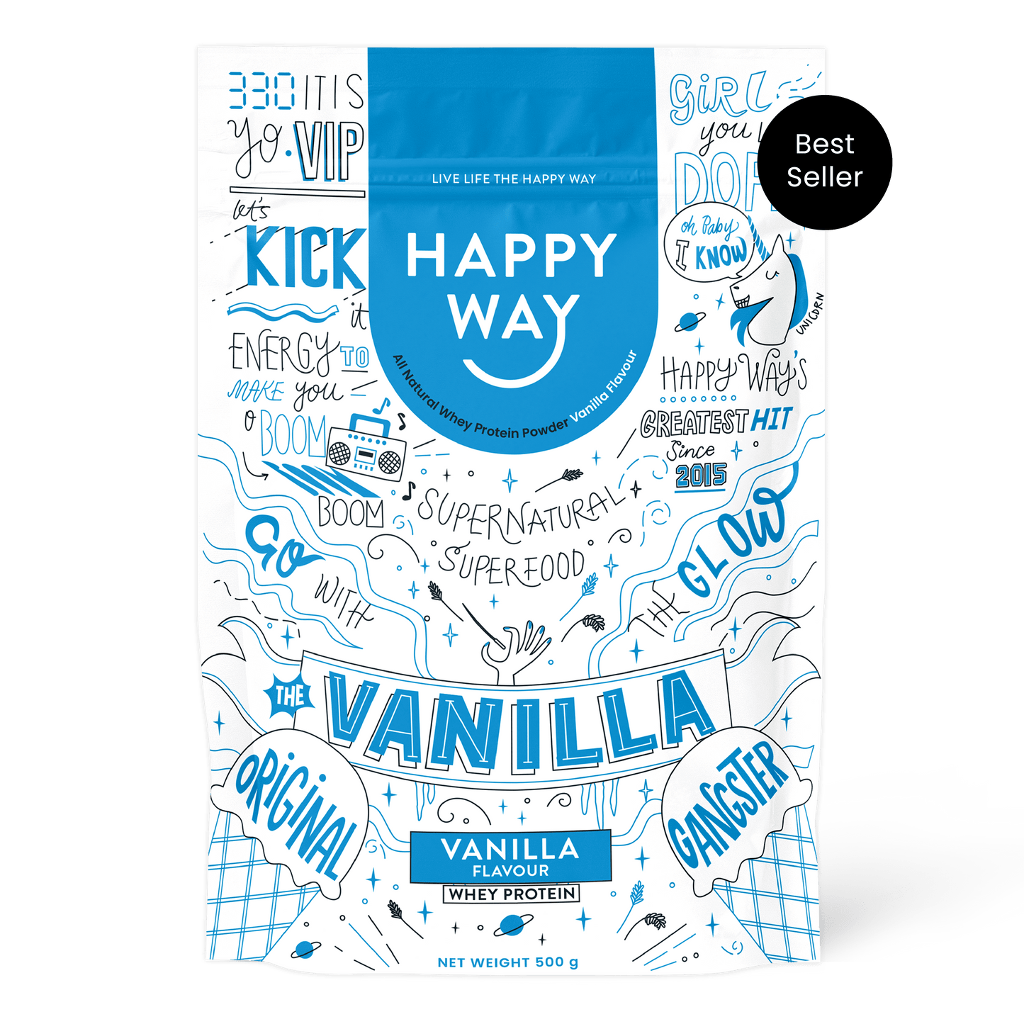 Vanilla Whey Protein Powder