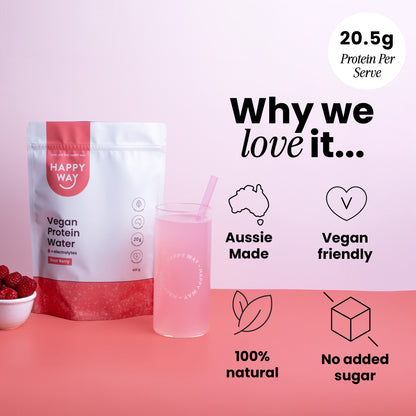 Sour Berry Vegan Protein Water Powder 420g