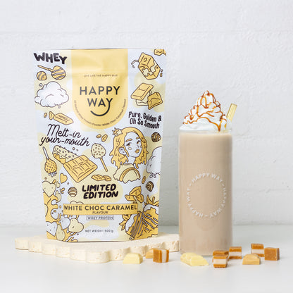 White Chocolate Caramel Whey Protein Powder 500g