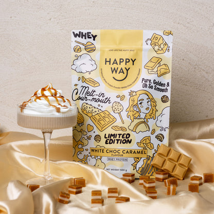 White Chocolate Caramel Whey Protein Powder 500g