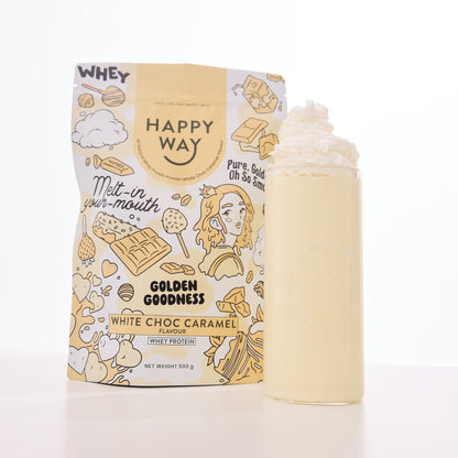 White Chocolate Caramel Whey Protein Powder 500g