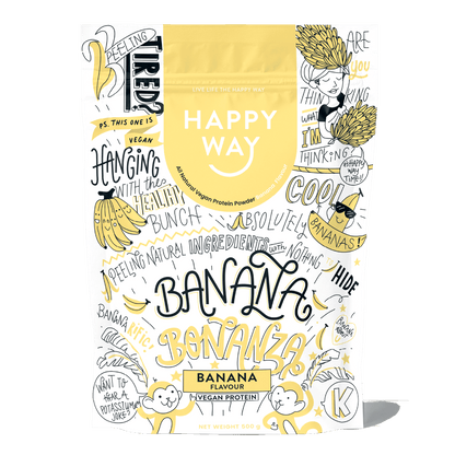 Banana Bonanza Vegan Protein Powder 500g