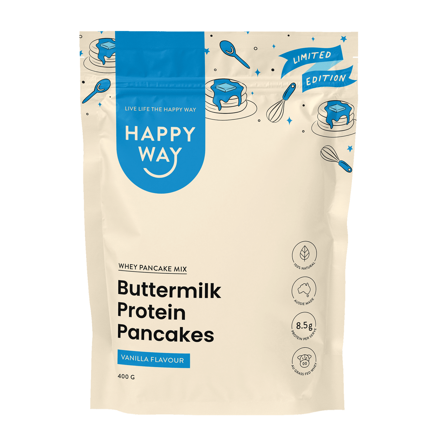 Vanilla Buttermilk Protein Pancake