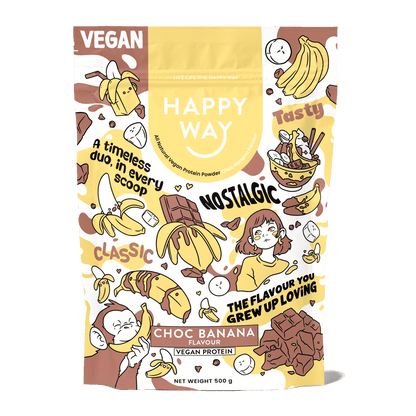 Choc Banana Vegan Protein Powder 500g
