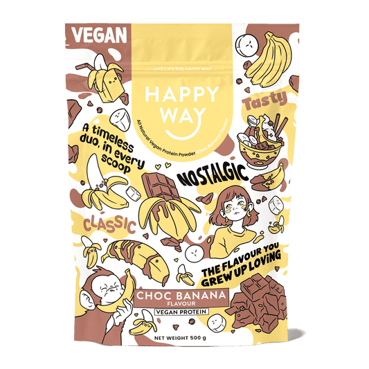 Choc Banana Vegan Protein Powder 500g
