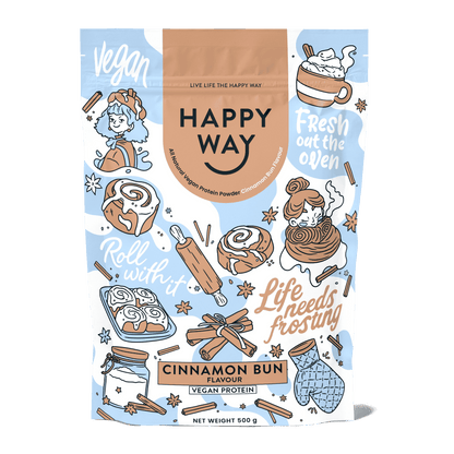 Cinnamon Bun Vegan Protein Powder 500g