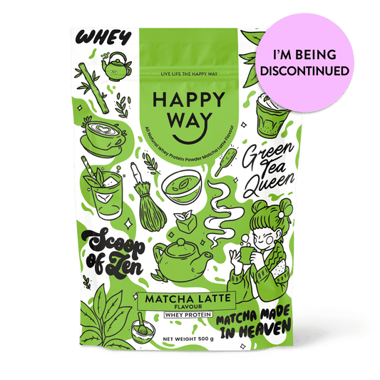 Matcha Latte Whey Protein Powder 500g