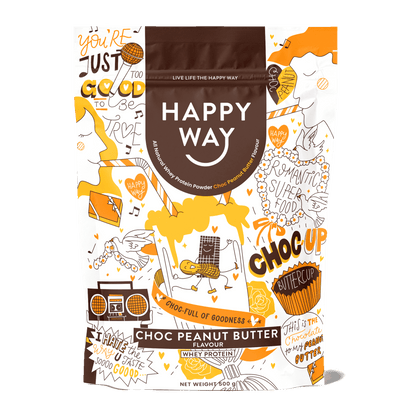 Choc Peanut Butter Whey Protein Powder 500g