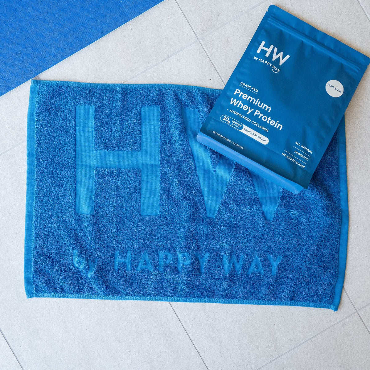 HW Navy Towel