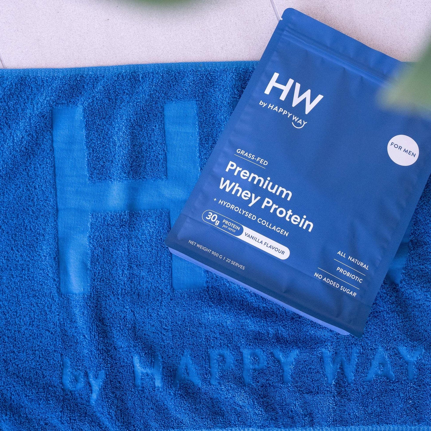 HW Navy Towel