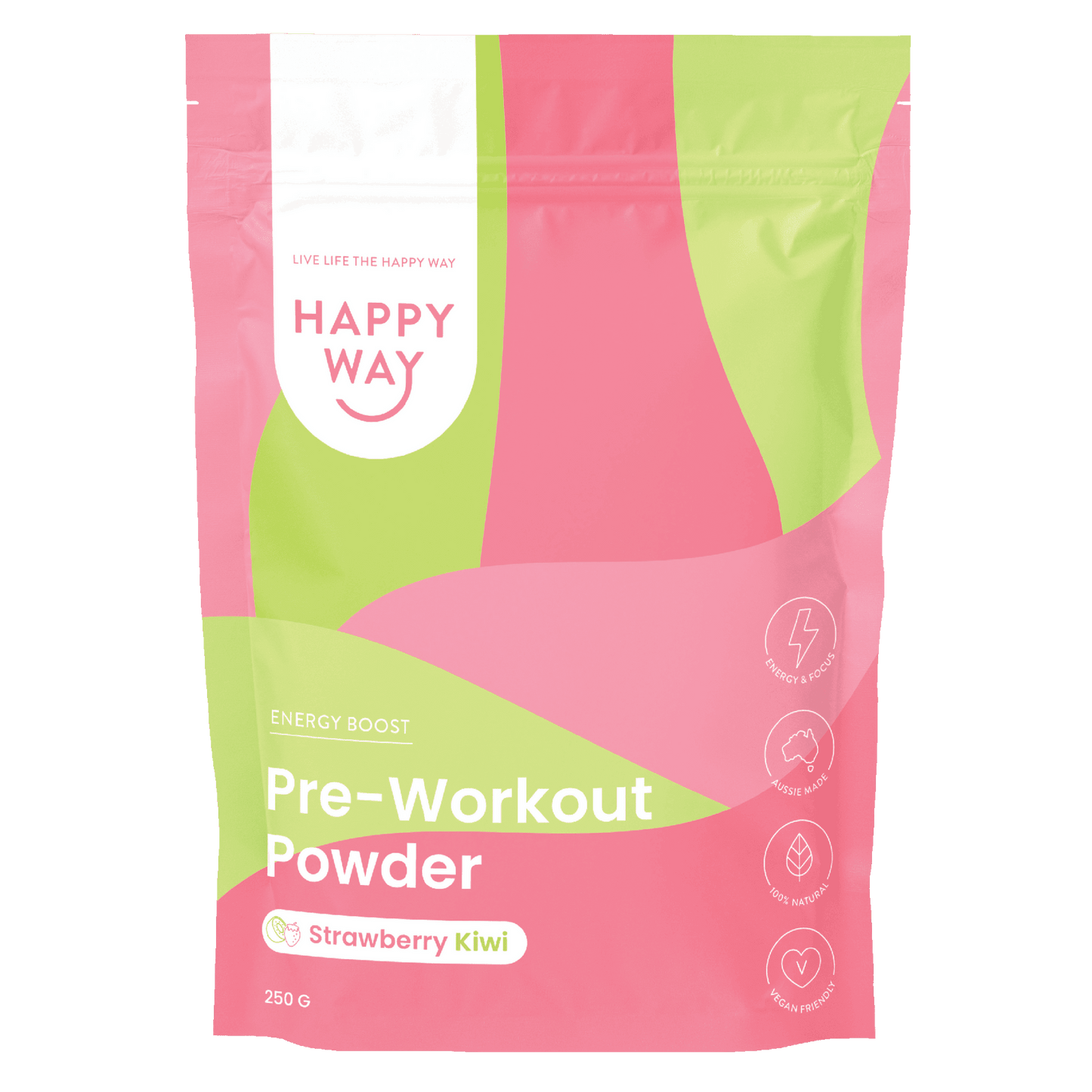 Strawberry Kiwi Pre-workout 250g