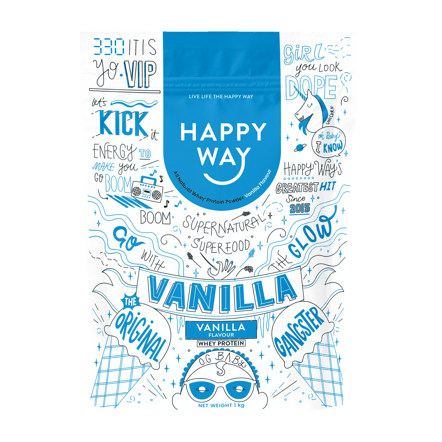 Vanilla Whey Protein Powder