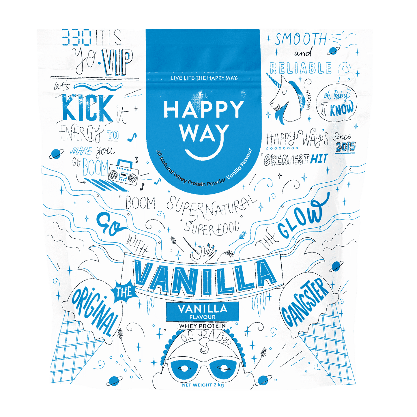 Vanilla Whey Protein Powder