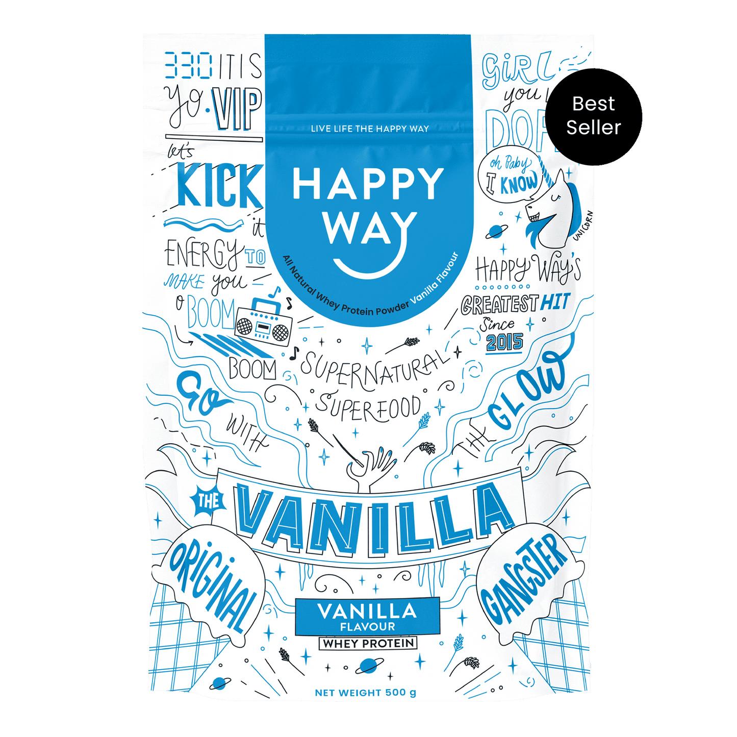 Vanilla Whey Protein Powder