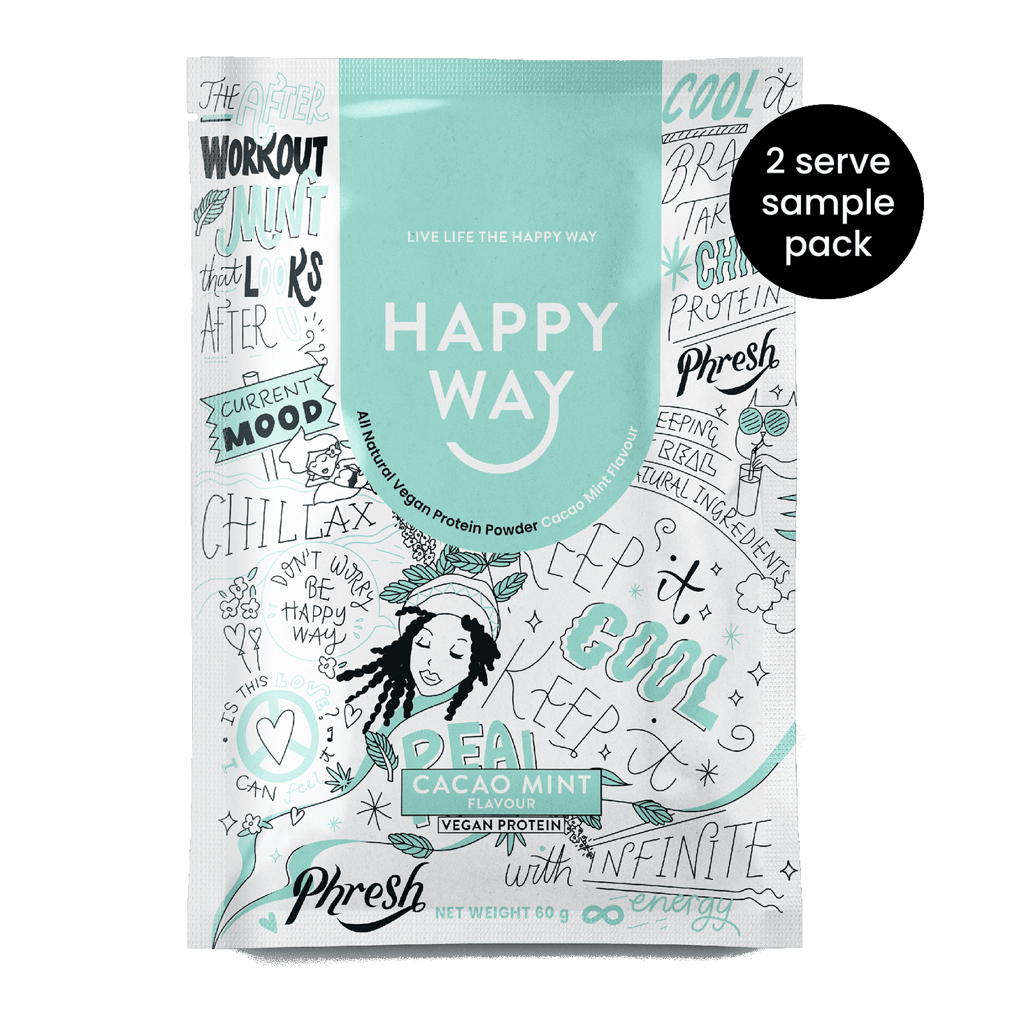 Vegan Protein Powder Sample Pack 60g