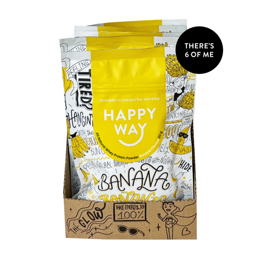 Banana Bonanza Whey Protein Powder Sample Packs