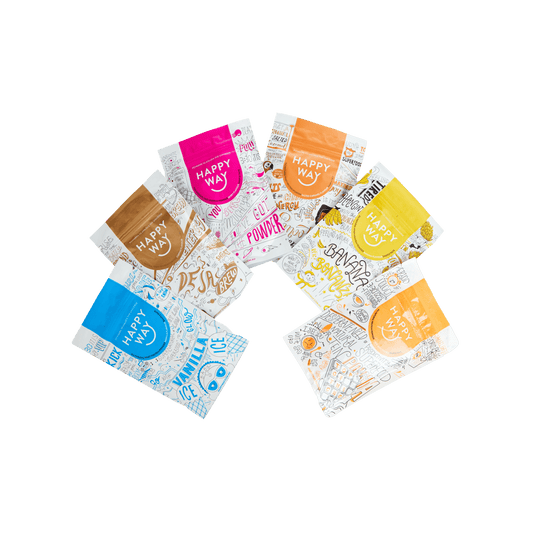 Whey Protein Powder Sample Packs 6 x 60g