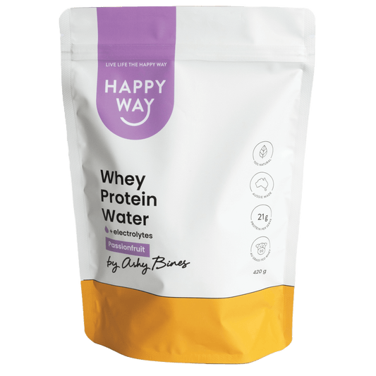 Ashy Bines Passionfruit Whey Protein Water Powder 420g